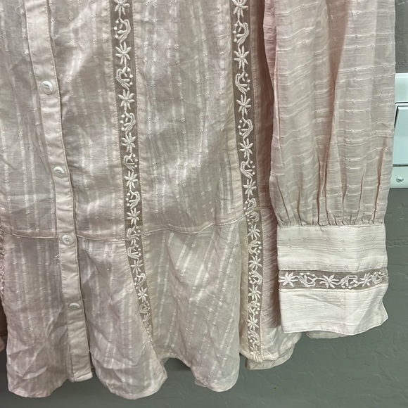 FREE People Mikaela Embroidered Tunic Top - Picture 9 of 13